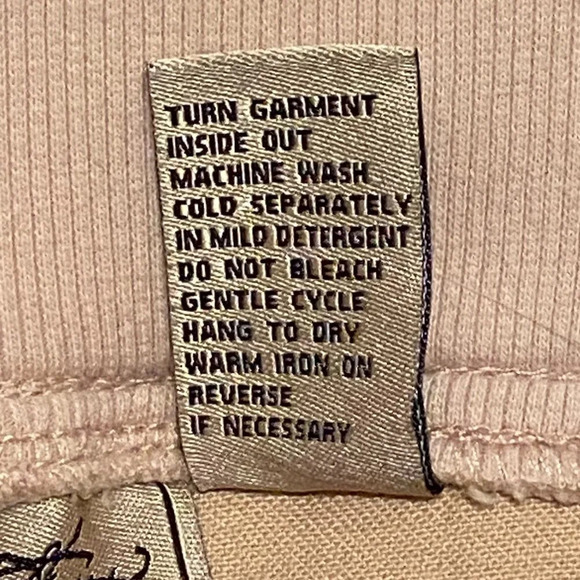 DG2 by Diane Gilman Women's high rise button detail pull on pants Size Small Tan - Picture 7 of 7